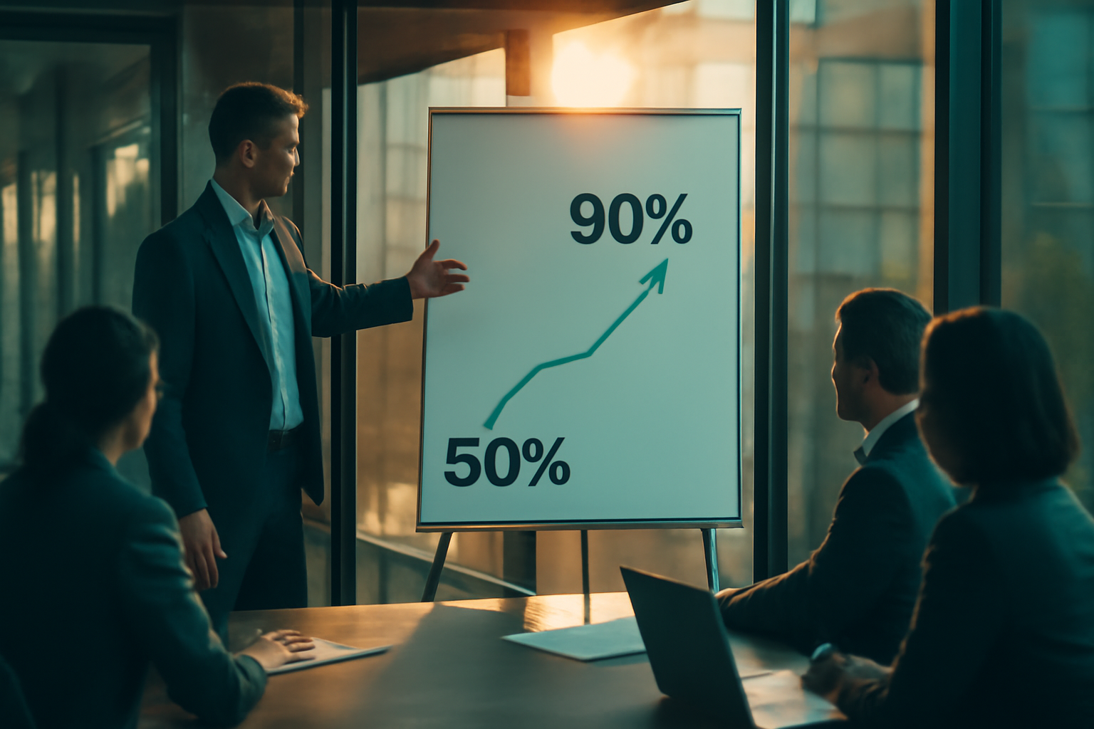 Forecast vânzări: cum crești acuratețea de la 50% la 90% în trei luni
